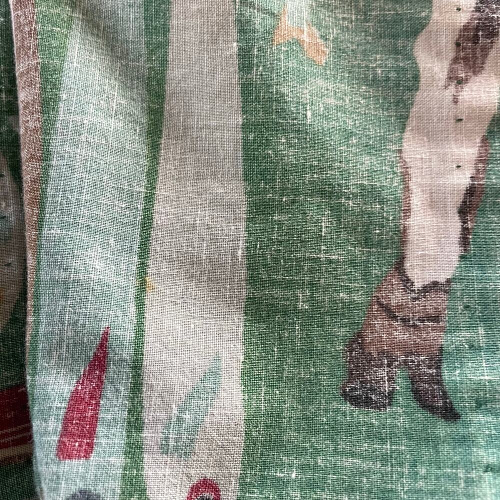 Reyn Spooner Hawaiian Reverse Print Lawai’a Fisherman Green Aloha Shirt M - Picture 9 of 9